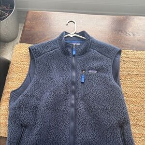 Patagonia Navy Fleece Vest - size XXL